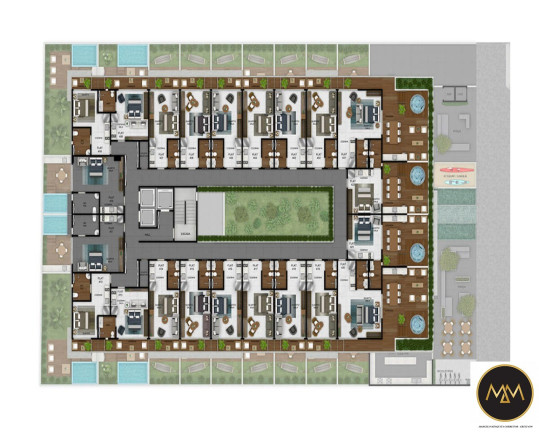 Imagem Flat com 1 Quarto à Venda, 33 m² em Cabo Branco - João Pessoa Imagem Flat com 1 Quarto à Venda, 33 m² em Cabo Branco - João Pessoa