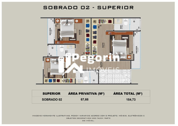 Imagem Sobrado com 3 Quartos à Venda, 253 m² em Centro - Pinhais