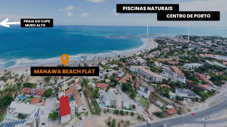 Imagem Flat com 1 Quarto à Venda, 26 m² em Porto De Galinhas - Ipojuca
