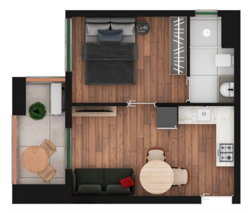 Imagem Apartamento com 1 Quarto à Venda, 34 m² em Perdizes - São Paulo Imagem Apartamento com 1 Quarto à Venda, 34 m² em Perdizes - São Paulo