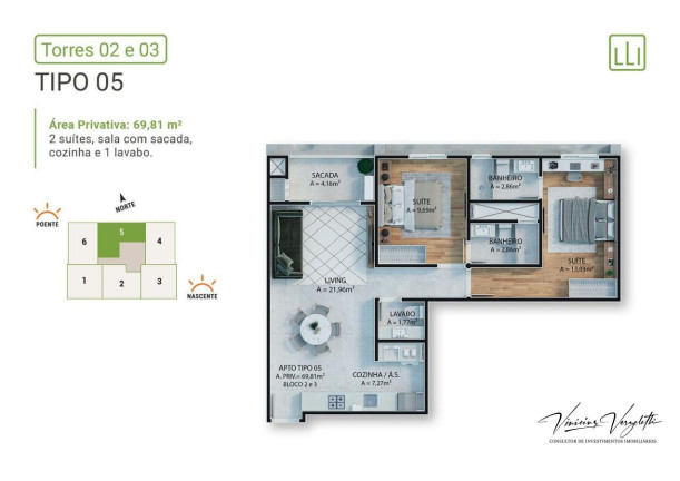 Imagem Imóvel com 2 Quartos à Venda, 69 m² em Várzea Do Ranchinho - Itapema Imagem Imóvel com 2 Quartos à Venda, 69 m² em Várzea Do Ranchinho - Itapema