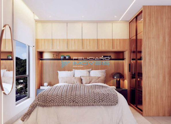 Imagem Apartamento com 2 Quartos à Venda, 77 m² em Canto Do Forte - Praia Grande