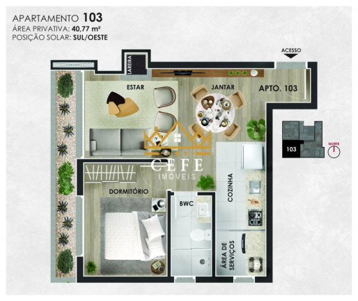 Imagem Imóvel com 2 Quartos à Venda, em Planalto - Gramado Imagem Imóvel com 2 Quartos à Venda, em Planalto - Gramado