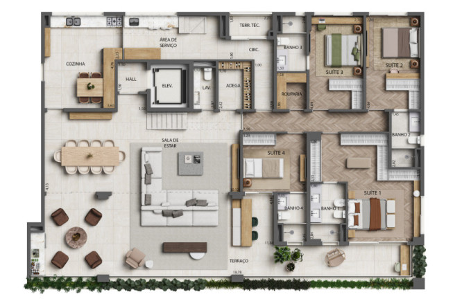 Imagem Cobertura com 3 Quartos à Venda, 392 m² em Moema - São Paulo