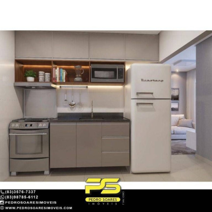 Imagem Apartamento com 2 Quartos à Venda, 53 m² em Bancários - João Pessoa