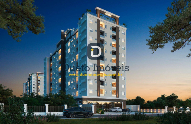 Imagem Apartamento com 2 Quartos à Venda, 59 m² em Camobi - Santa Maria