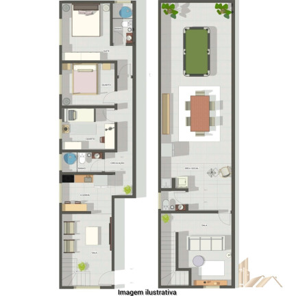Imagem Imóvel com 3 Quartos à Venda, 70 m² em Serra Dourada - Vespasiano Imagem Imóvel com 3 Quartos à Venda, 70 m² em Serra Dourada - Vespasiano