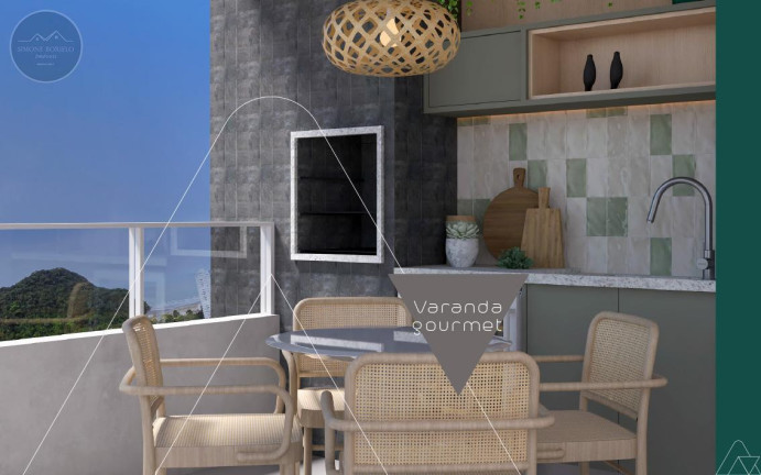 Imagem Apartamento com 2 Quartos à Venda, 105 m² em Canto Do Forte - Praia Grande