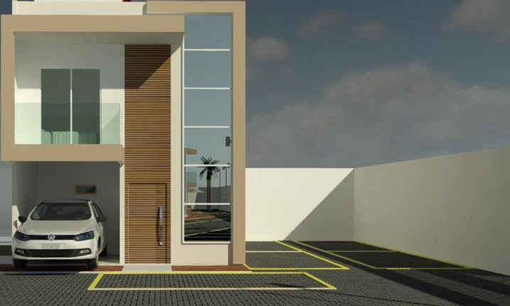 Imagem Casa de Condomínio com 3 Quartos para Alugar, 120 m² em Alphaville (abrantes) - Camaçari