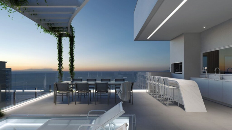 Imagem Imóvel com 3 Quartos à Venda, 125 m² em Meia Praia - Itapema