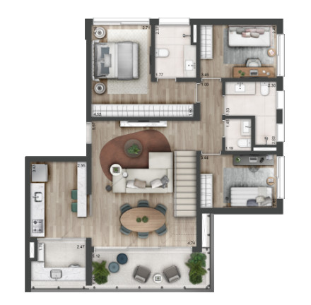 Imagem Apartamento com 2 Quartos à Venda, 80 m² em Sumaré - São Paulo Imagem Apartamento com 2 Quartos à Venda, 80 m² em Sumaré - São Paulo