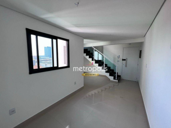 Imagem Cobertura com 2 Quartos à Venda, 95 m² em Vila América - Santo André