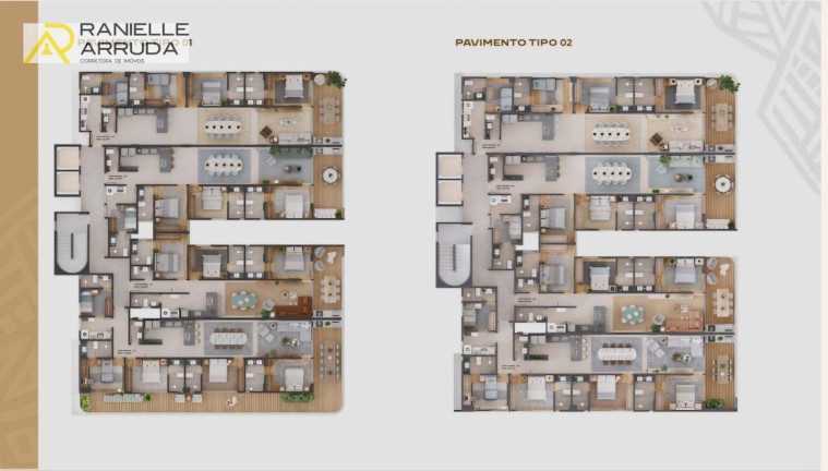 Imagem Apartamento com 3 Quartos à Venda, 126 m² em Camboinha - Cabedelo Imagem Apartamento com 3 Quartos à Venda, 126 m² em Camboinha - Cabedelo