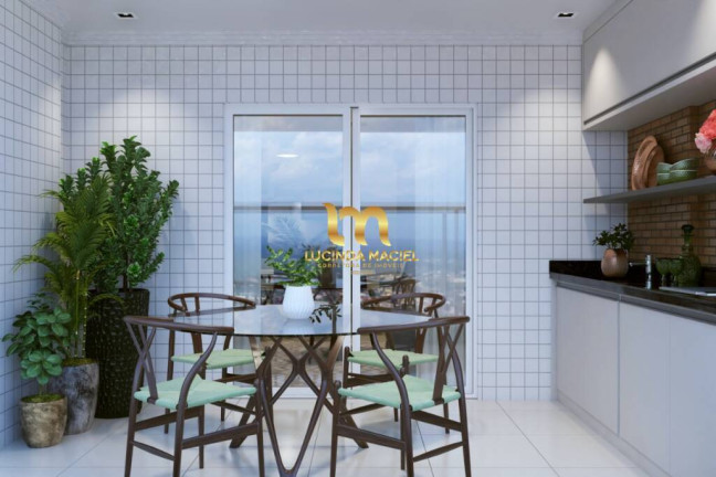 Imagem Apartamento com 3 Quartos à Venda, 107 m² em Guilhermina - Praia Grande