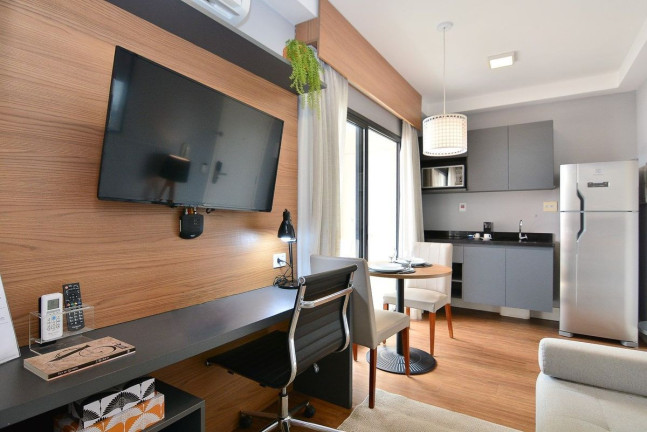 Imagem Apartamento com 1 Quarto para Alugar, 33 m² em Pinheiros - São Paulo