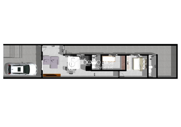 Imagem Casa com 2 Quartos à Venda,  em Jardim Limoeiro - São José Dos Campos