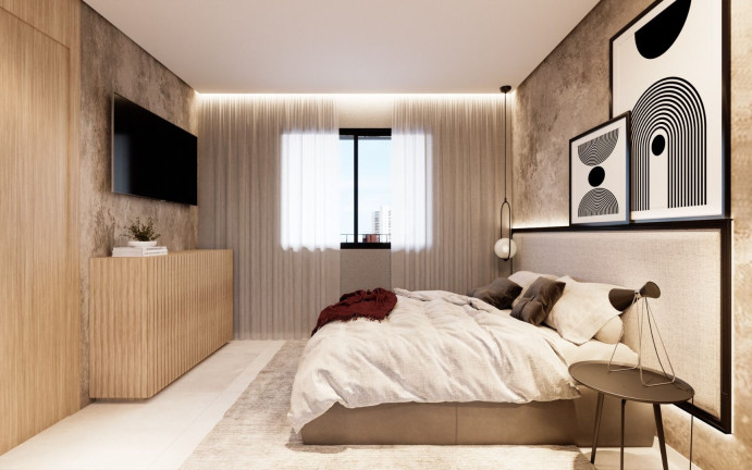 Imagem Apartamento com 1 Quarto à Venda, 26 m² em Centro Cívico - Curitiba