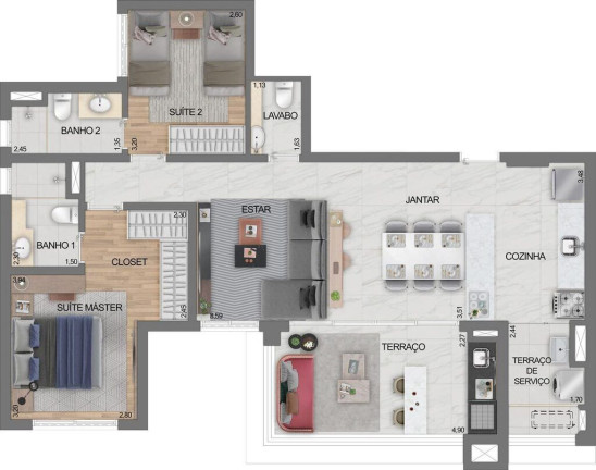 Imagem Apartamento com 3 Quartos à Venda, 92 m² em Mooca - São Paulo Imagem Apartamento com 3 Quartos à Venda, 92 m² em Mooca - São Paulo