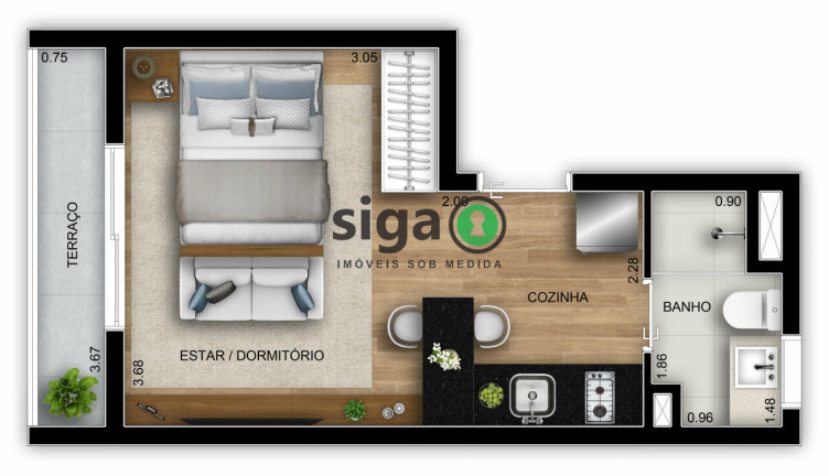 Imagem Apartamento com 1 Quarto à Venda, 24 m² em Sumarezinho - São Paulo Imagem Apartamento com 1 Quarto à Venda, 24 m² em Sumarezinho - São Paulo