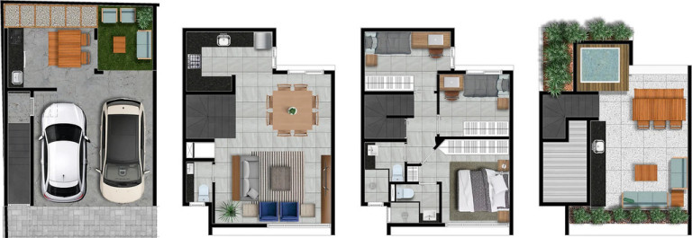 Imagem Casa de Condomínio com 3 Quartos à Venda, 170 m² em Chácara Klabin - São Paulo