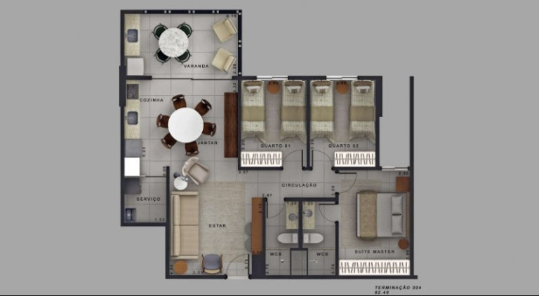 Imagem Apartamento com 3 Quartos à Venda, 110 m² em Jatiúca - Maceió