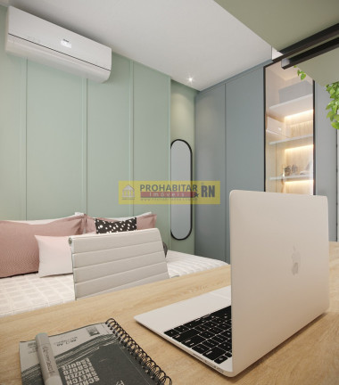 Imagem Casa de Condomínio com 2 Quartos à Venda, 55 m² em Lagoa Nova - Natal