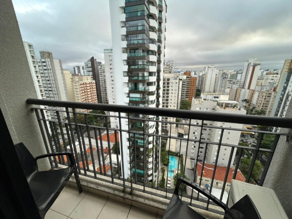 Imagem Kitnet com 1 Quarto para Alugar, 30 m² em Indianópolis - São Paulo Imagem Kitnet com 1 Quarto para Alugar, 30 m² em Indianópolis - São Paulo