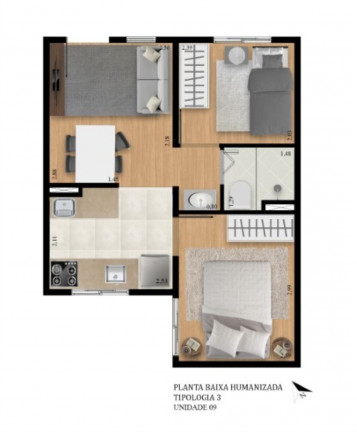 Imagem Imóvel com 2 Quartos à Venda, 36 m² em Vila Arriete - São Paulo Imagem Imóvel com 2 Quartos à Venda, 36 m² em Vila Arriete - São Paulo