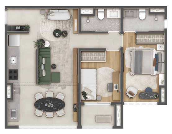 Imagem Apartamento com 1 Quarto à Venda, 31 m² em Jardim Das Acácias - São Paulo Imagem Apartamento com 1 Quarto à Venda, 31 m² em Jardim Das Acácias - São Paulo