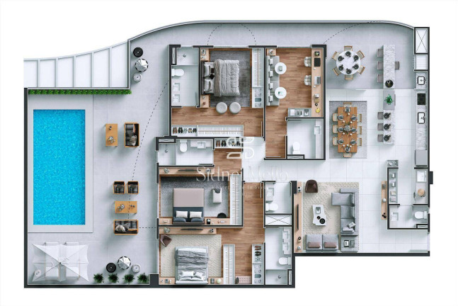 Imagem Apartamento com 3 Quartos à Venda, 242 m² em Praia Brava - Itajaí Imagem Apartamento com 3 Quartos à Venda, 242 m² em Praia Brava - Itajaí