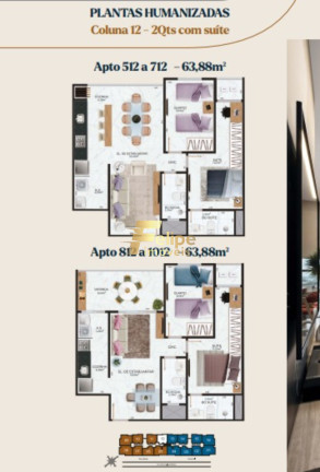 Imagem Imóvel com 2 Quartos à Venda, 64 m² em Jardim Camburi - Vitória