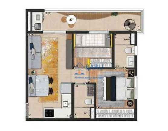 Imagem Apartamento com 2 Quartos à Venda, 47 m² em Pompeia - São Paulo Imagem Apartamento com 2 Quartos à Venda, 47 m² em Pompeia - São Paulo