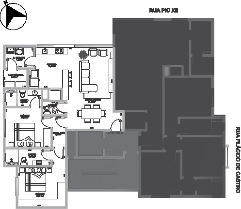 Imagem Apartamento com 3 Quartos à Venda, 107 m² em Vila Lucas Araujo - Passo Fundo Imagem Apartamento com 3 Quartos à Venda, 107 m² em Vila Lucas Araujo - Passo Fundo