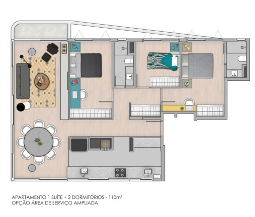 Imagem Imóvel com 3 Quartos à Venda, 110 m² em Menino Deus - Porto Alegre Imagem Imóvel com 3 Quartos à Venda, 110 m² em Menino Deus - Porto Alegre