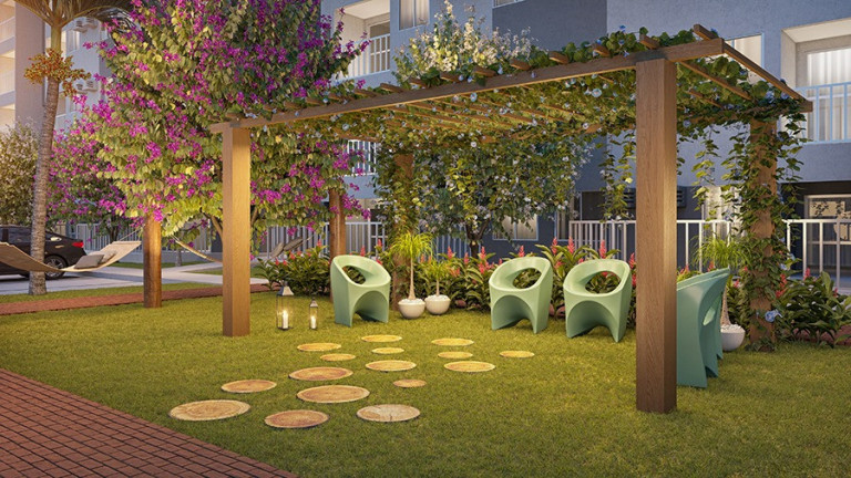 Imagem Apartamento com 3 Quartos à Venda, 77 m² em Capibaribe - São Lourenço Da Mata