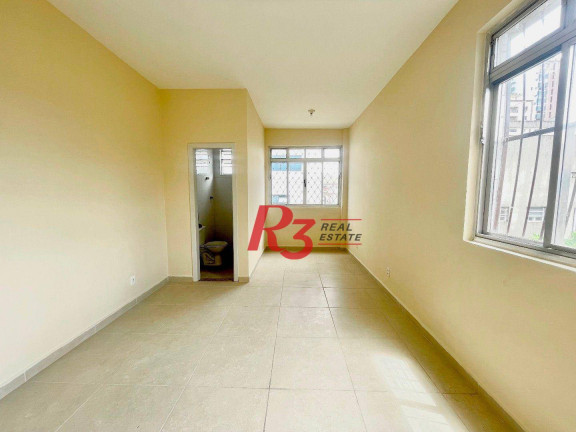 Sala Comercial à Venda ou Locação, 40 m² em Aparecida - Santos