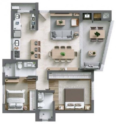Imagem Cobertura com 3 Quartos à Venda, 189 m² em água Verde - Curitiba