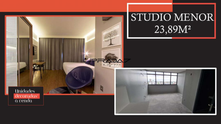 Imagem Imóvel com 1 Quarto à Venda, 20 m² em Batel - Curitiba
