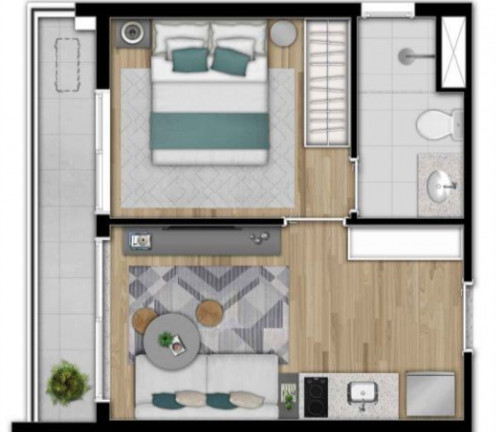 Imagem Imóvel com 1 Quarto à Venda, 29 m² em Vila Madalena - São Paulo Imagem Imóvel com 1 Quarto à Venda, 29 m² em Vila Madalena - São Paulo