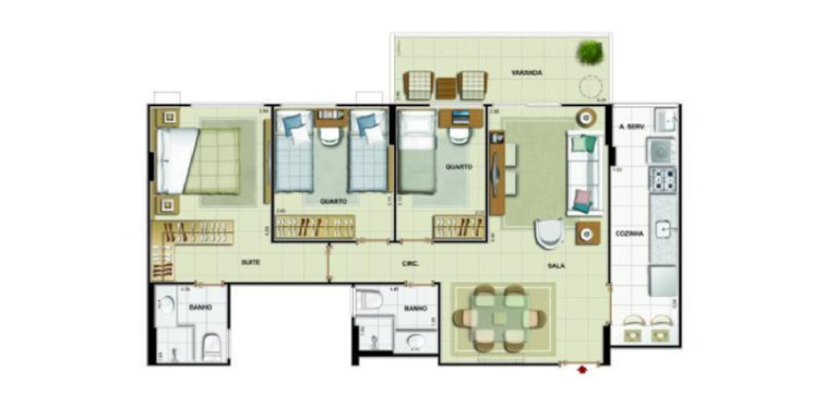 Imagem Apartamento com 3 Quartos à Venda, 76 m² em Meier - Rio De Janeiro Imagem Apartamento com 3 Quartos à Venda, 76 m² em Meier - Rio De Janeiro