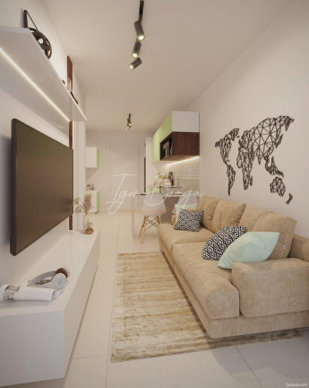 Imagem Apartamento com 1 Quarto à Venda, 41 m² em Portão - Curitiba Imagem Apartamento com 1 Quarto à Venda, 41 m² em Portão - Curitiba