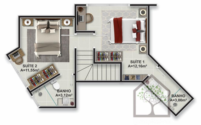 Imagem Apartamento com 3 Quartos à Venda, 129 m² em Itacorubi - Florianópolis