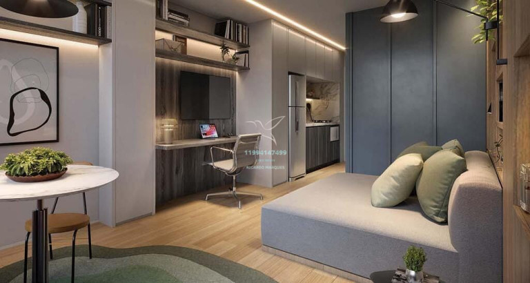 Imagem Studio com 1 Quarto à Venda, 26 m² em Vila Mariana - São Paulo