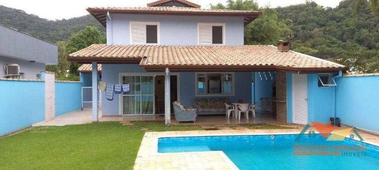 Imagem Sobrado com 4 Quartos à Venda, 264 m² em Mar Verde - Caraguatatuba