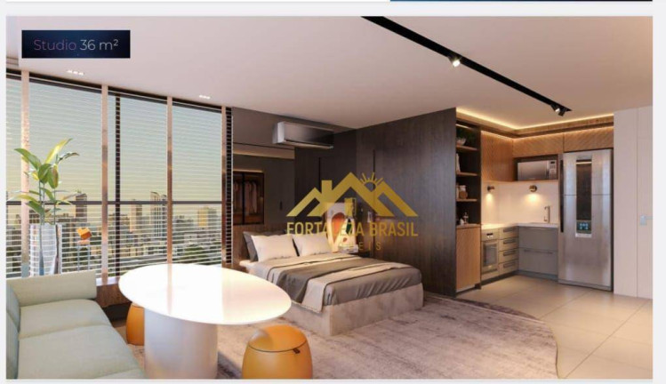 Imagem Imóvel com 1 Quarto à Venda, 36 m² em Meireles - Fortaleza
