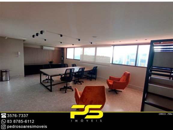 Imagem Apartamento com 1 Quarto à Venda, 60 m² em Cabo Branco - João Pessoa
