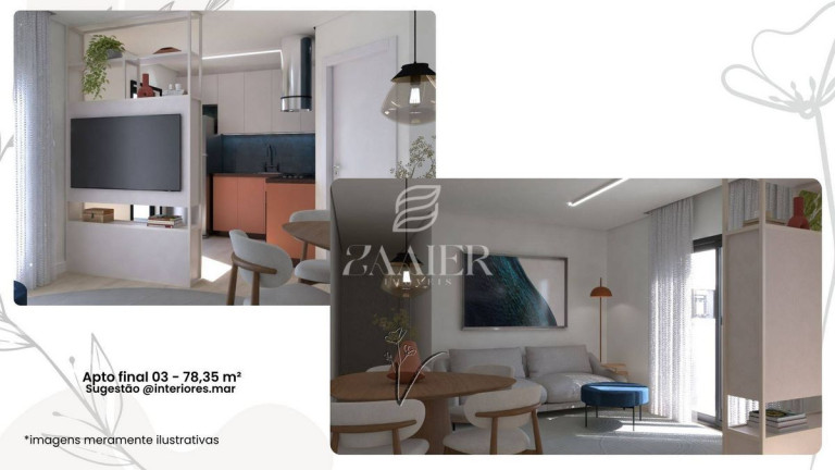 Imagem Apartamento com 2 Quartos à Venda, 78 m² em Saguaçu - Joinville Imagem Apartamento com 2 Quartos à Venda, 78 m² em Saguaçu - Joinville