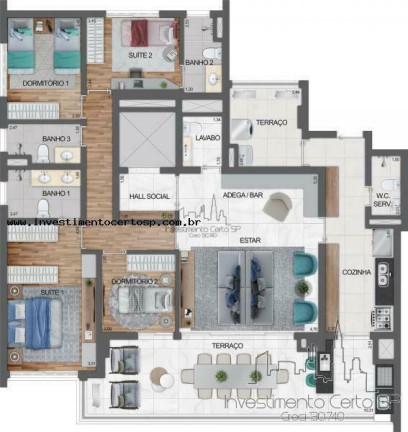 Imagem Apartamento com 3 Quartos à Venda, 156 m² em Vila Mariana - São Paulo Imagem Apartamento com 3 Quartos à Venda, 156 m² em Vila Mariana - São Paulo