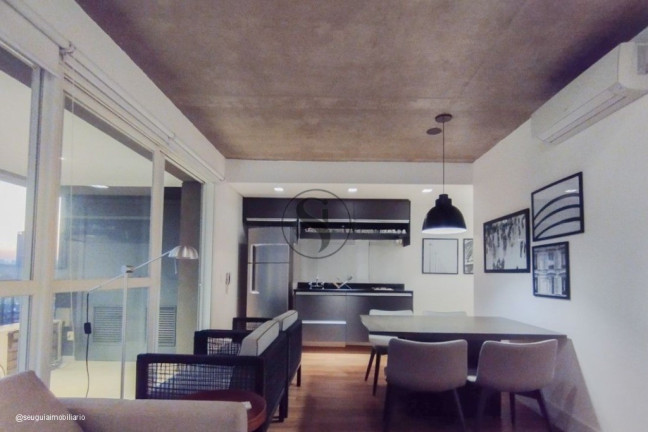 Imagem Apartamento com 1 Quarto para Alugar, 63 m² em Cidade Monções - São Paulo Imagem Apartamento com 1 Quarto para Alugar, 63 m² em Cidade Monções - São Paulo