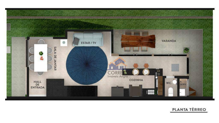 Imagem Casa com 3 Quartos à Venda, 120 m² em Pontal (cunhambebe) - Angra Dos Reis
